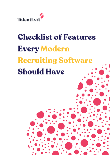 每个现代招聘软件都应该拥有的功能清单
