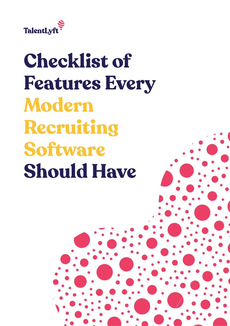 Checklist of Features Every Modern Recruiting Software Should Have