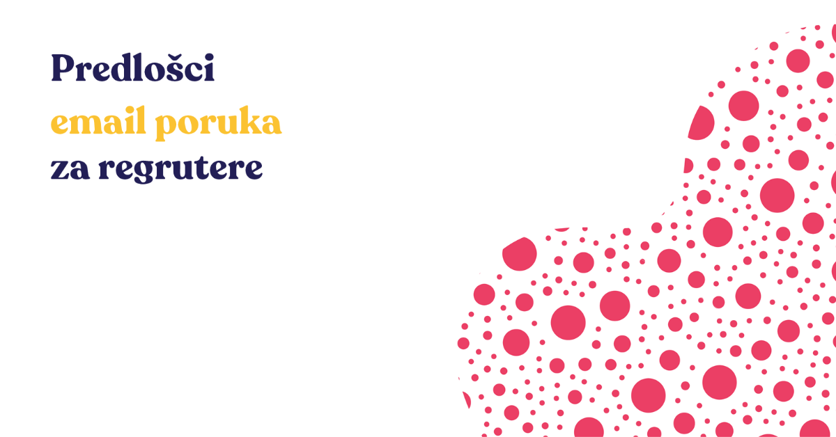 Predlošci email poruka za regrutere