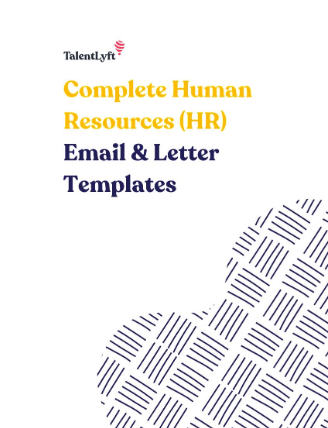 Complete Human Resources (HR) Email and Letter Templates