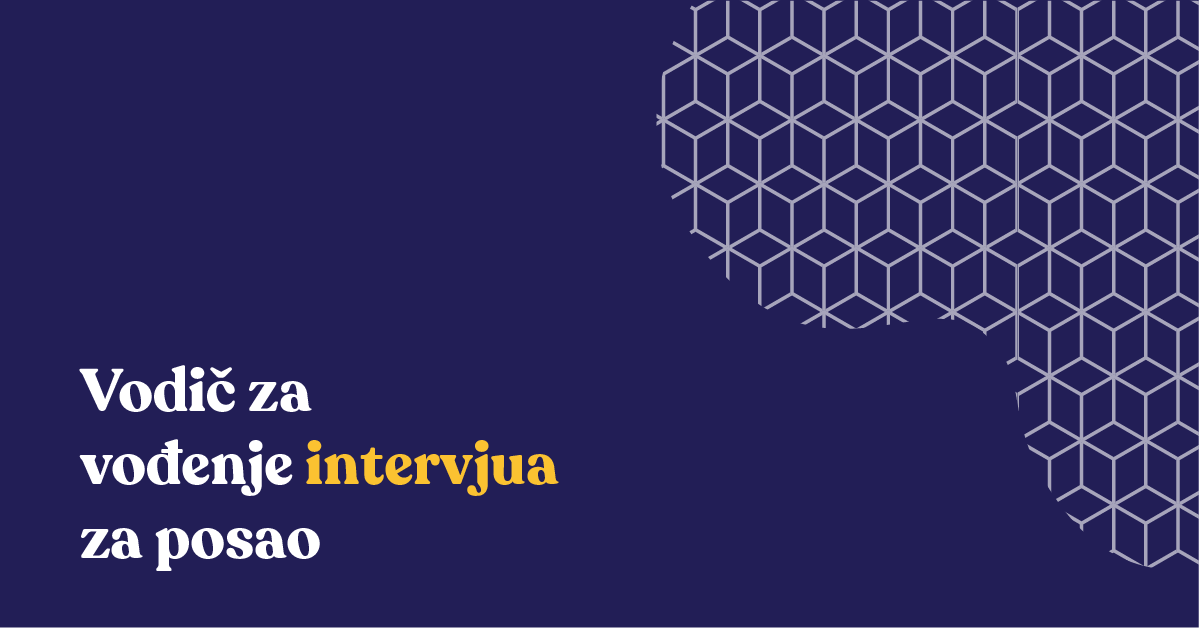 Vodič za vođenje intervjua za posao