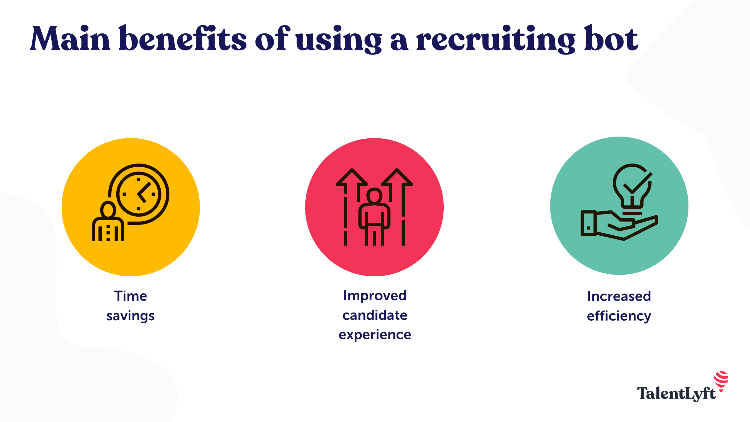 Benefits of using a recruiting chatbot