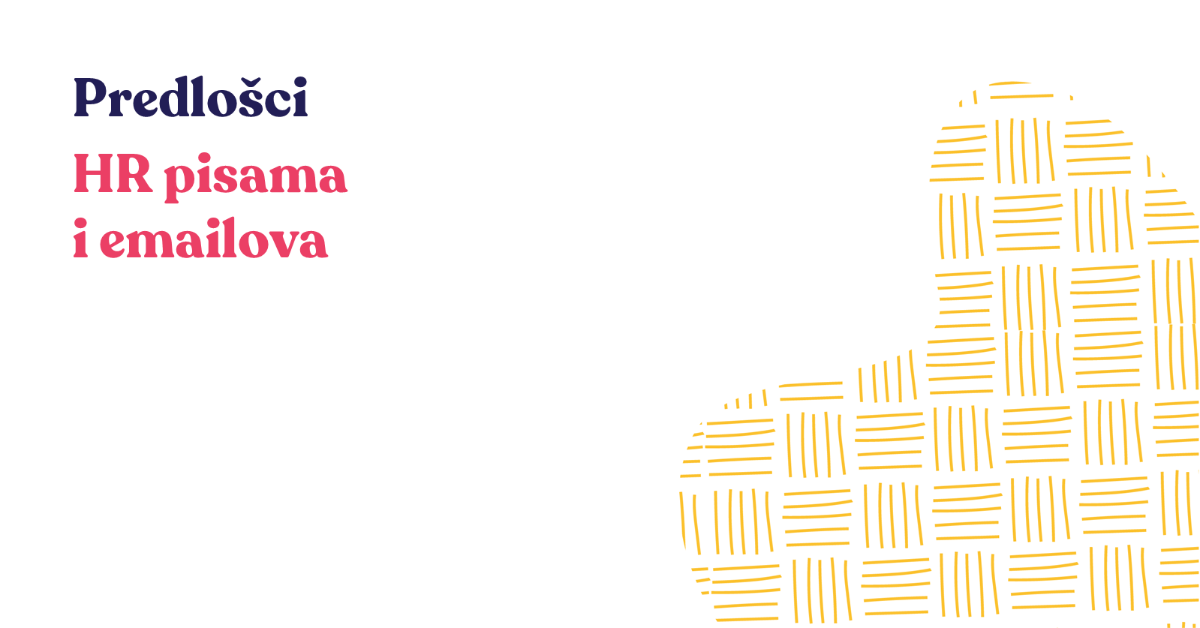 Predlošci HR pisama i emailova
