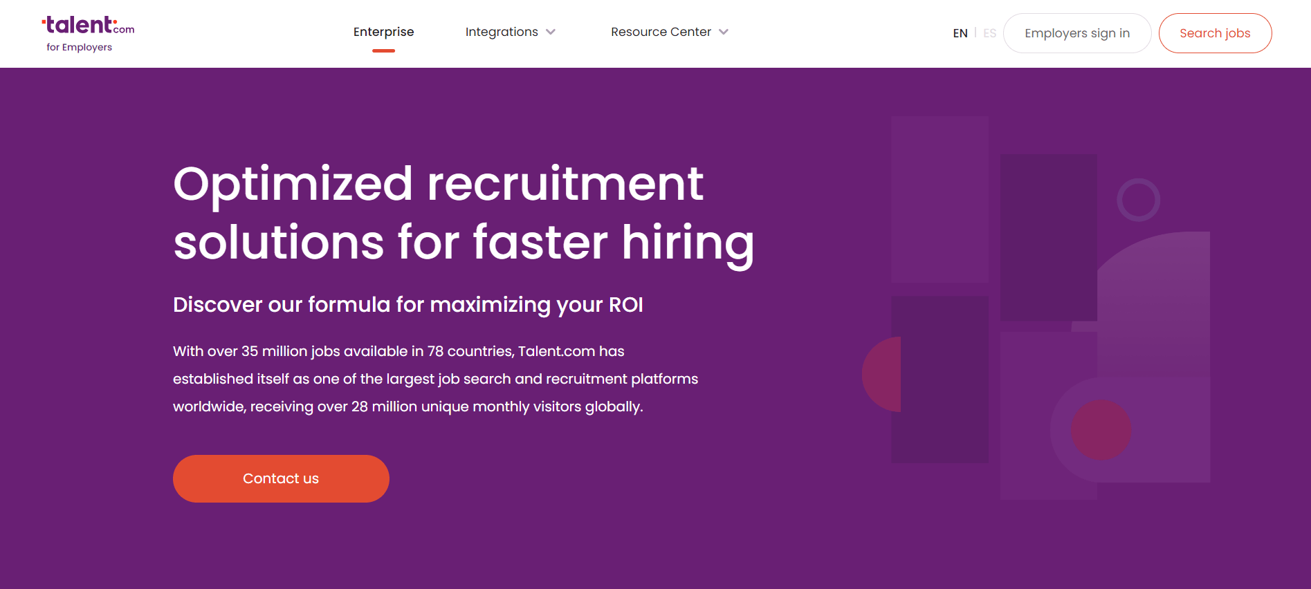 talent.com homepage