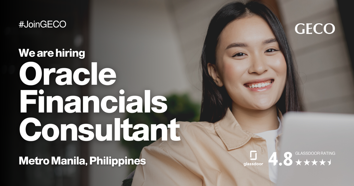 Oracle Financials Consultant GECO Asia