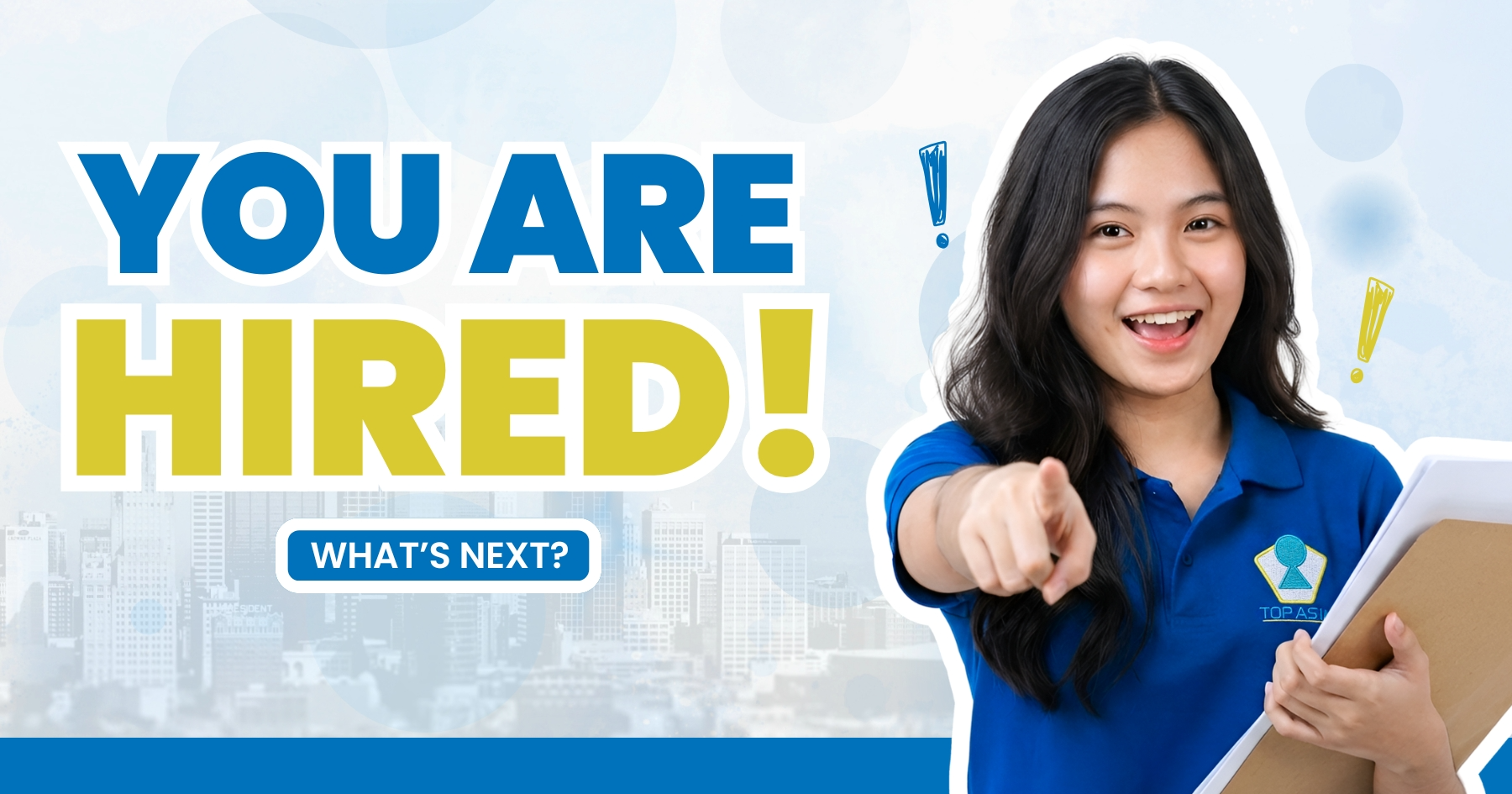 You are Hired! What's Next?