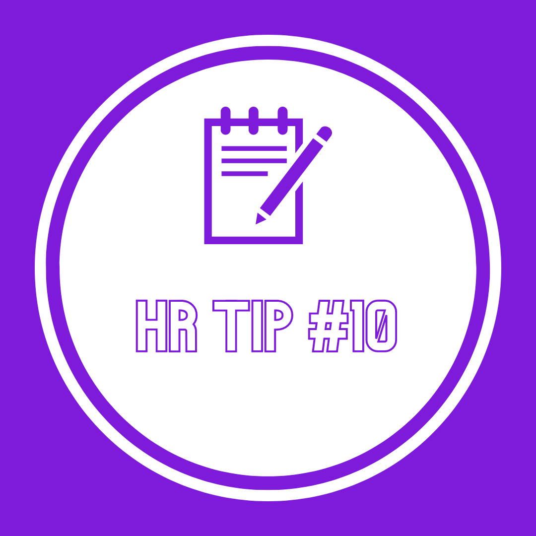 HR Tip #10