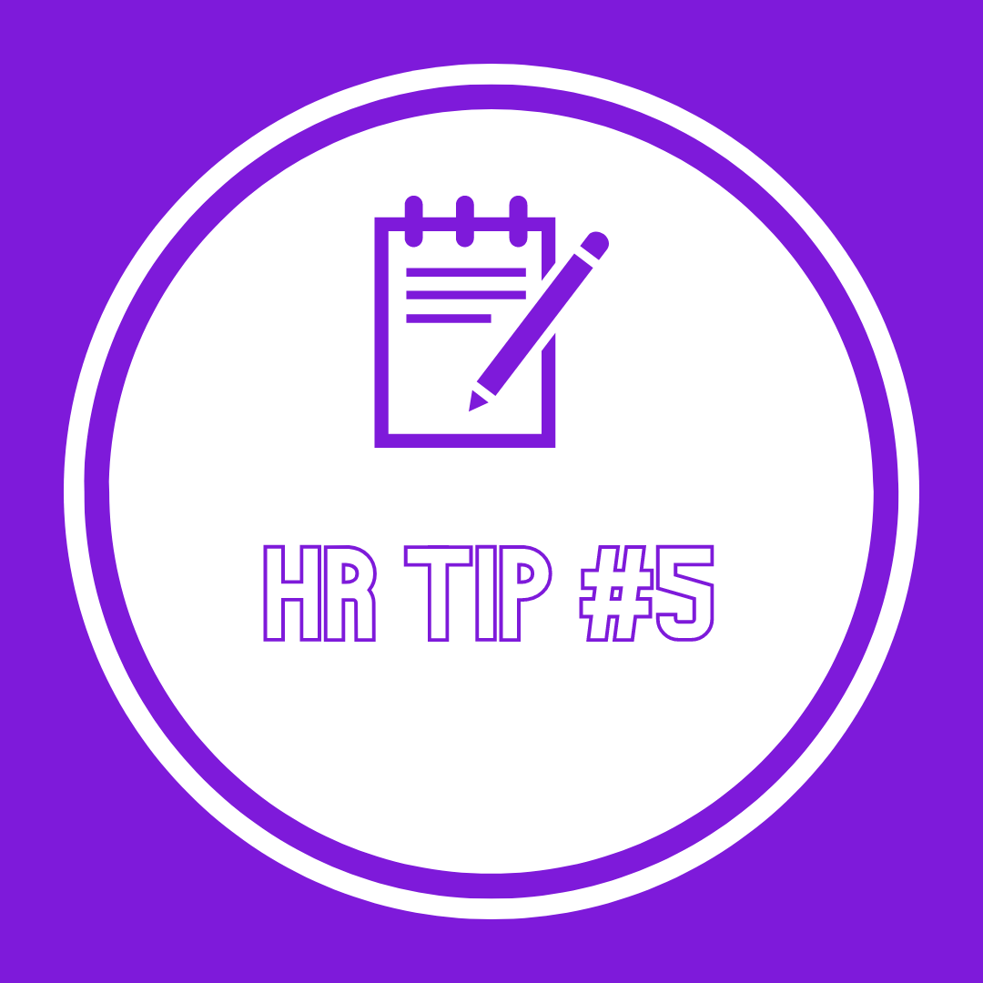 HR Tip #5