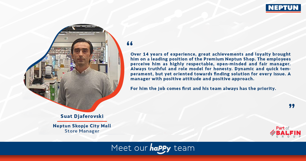 Meet our haPPy team - Suat Djaferovski