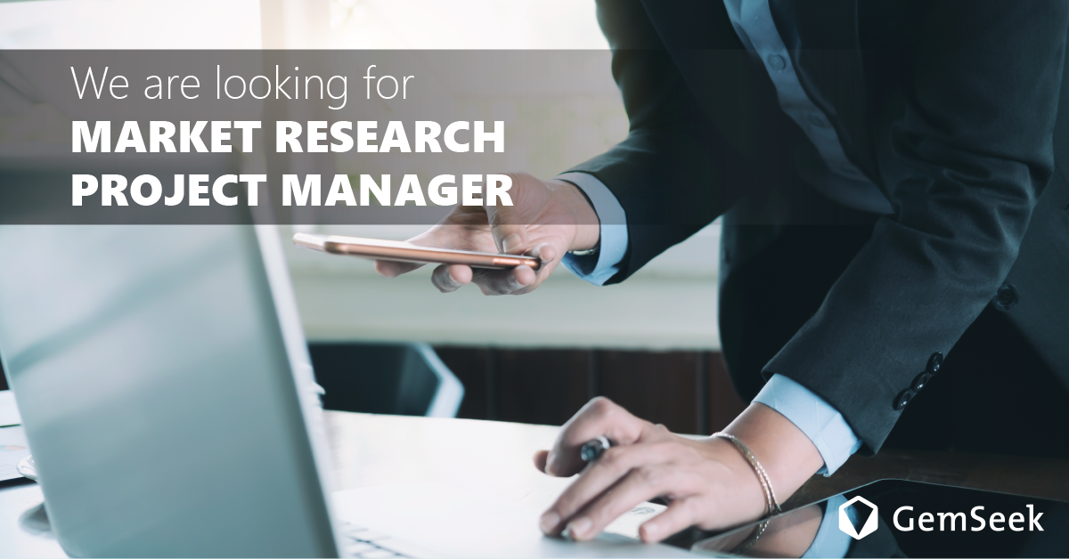 what is market research project manager