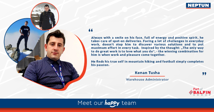 Meet our haPPy team - Kenan Tusha