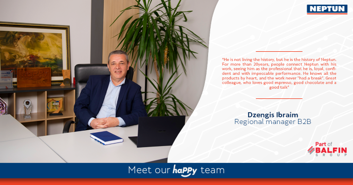 Meet our haPPy team  Dzengis Ibraim