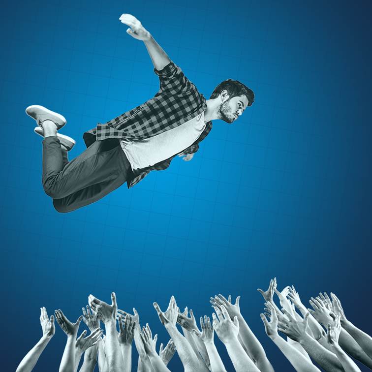 A person jumping in the air with hands reaching up

AI-generated content may be incorrect.