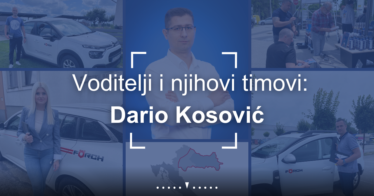 Predstavljamo voditelje i timove: Dario