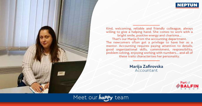 Meet our haPPy team- Marija Zafirovska