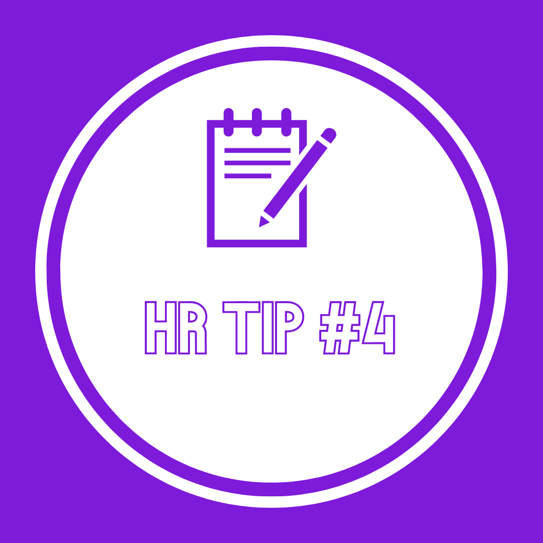 HR Tip #4